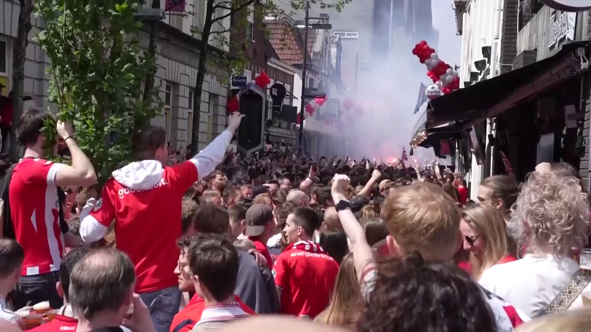 Au invadat străzile orașului! PSV Eindhoven a învins-o pe Sparta Rotterdam și este campioană în Olanda