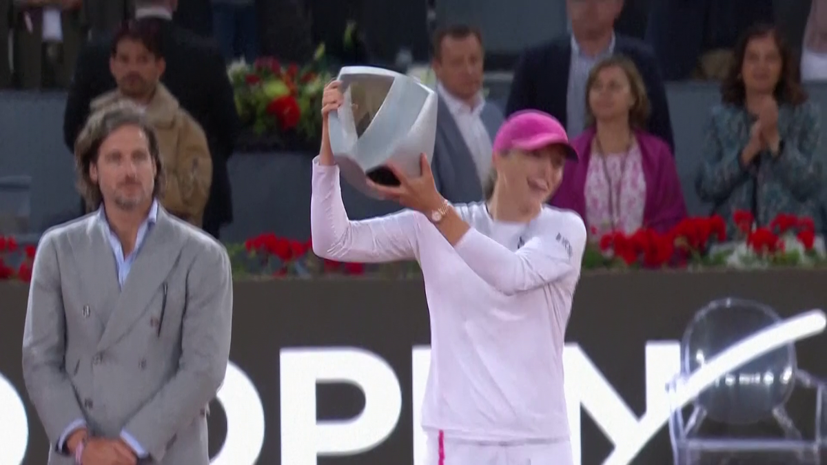 Era să-i stea inima! Iga Swiatek s-a speriat groaznic la finalul turneului Madrid Open