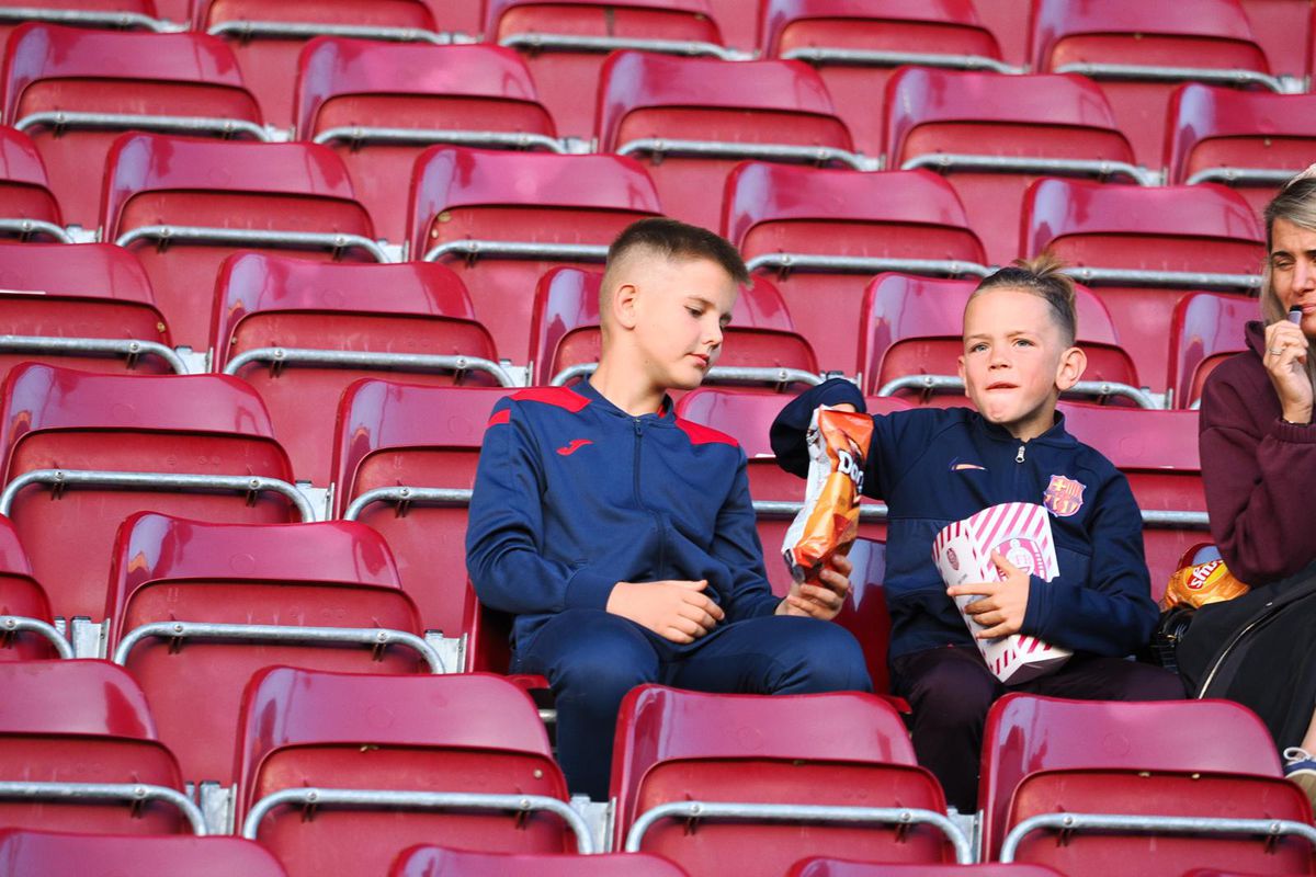 CFR Cluj - Rapid, imagini premergătoare meciului