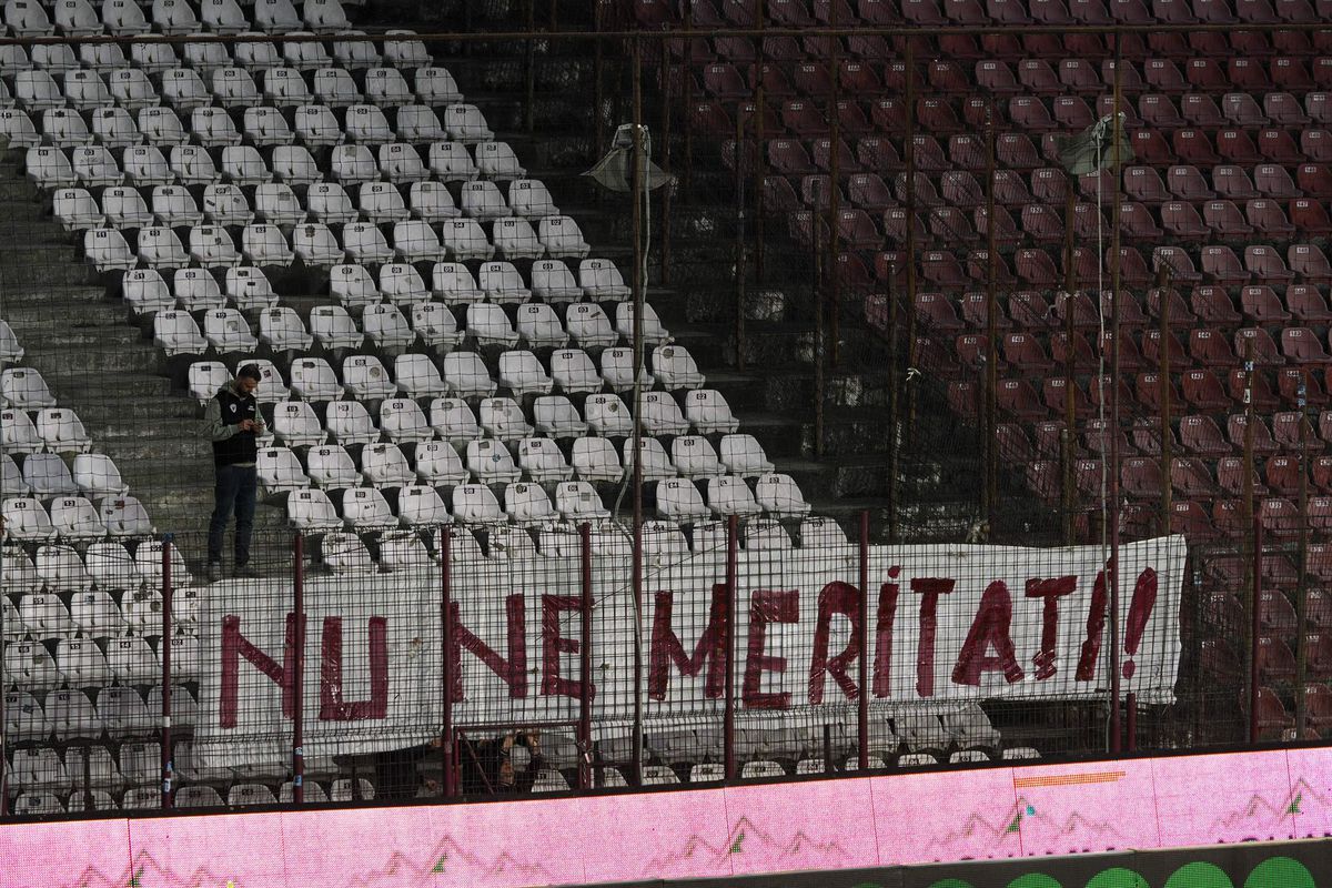 CFR Cluj - Rapid, imagini premergătoare meciului