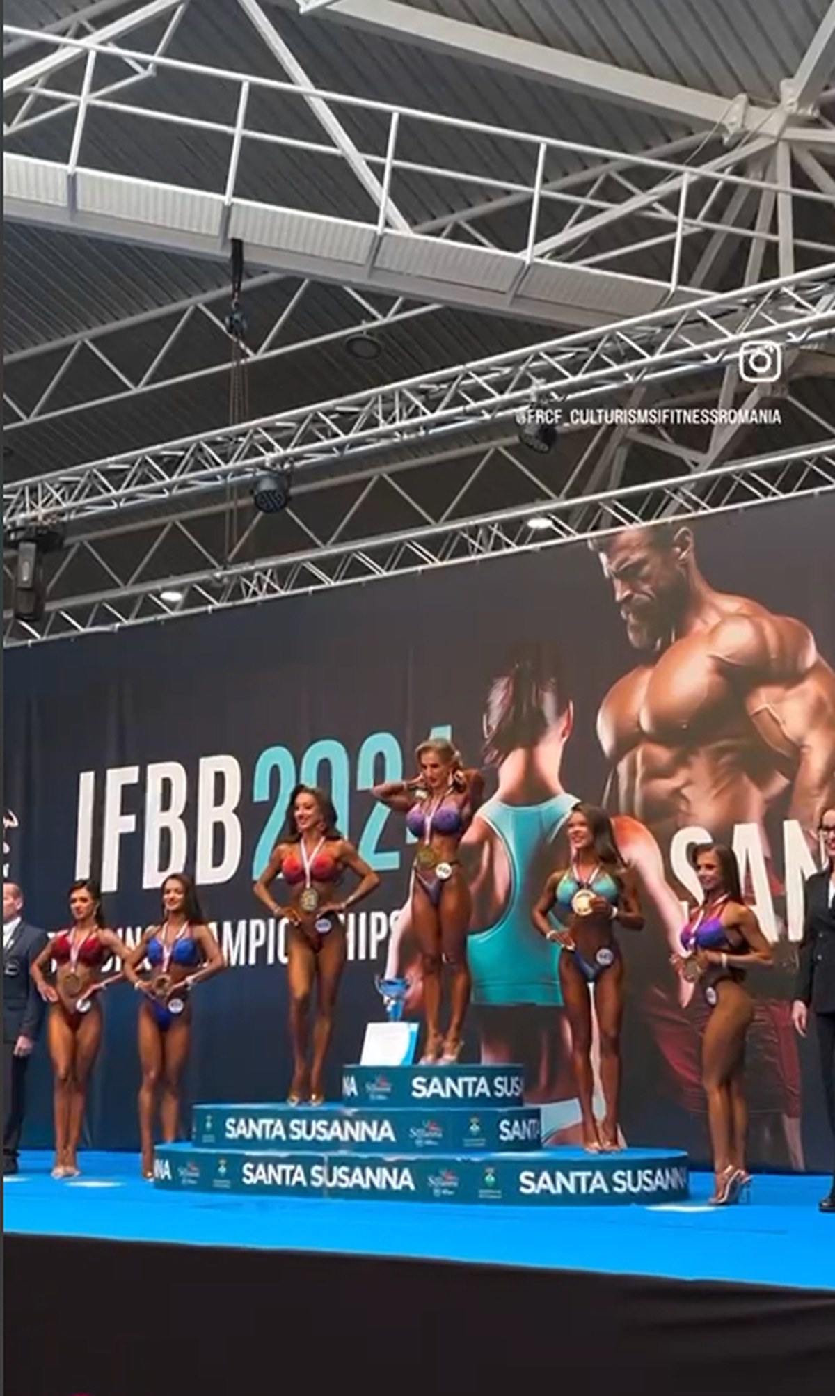 Performanță pentru culturismul românesc » Mădălina Stanca a devenit campioană europeană