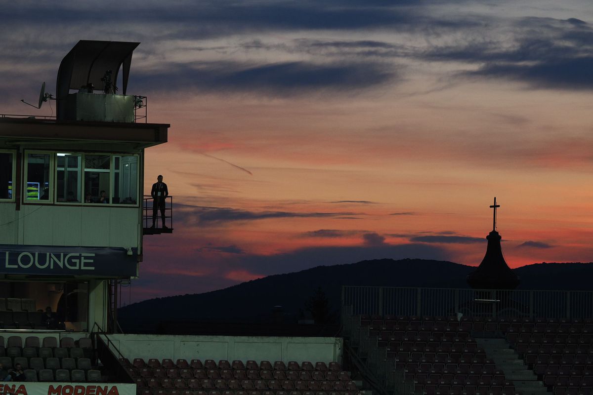 CFR Cluj - Rapid, imagini premergătoare meciului