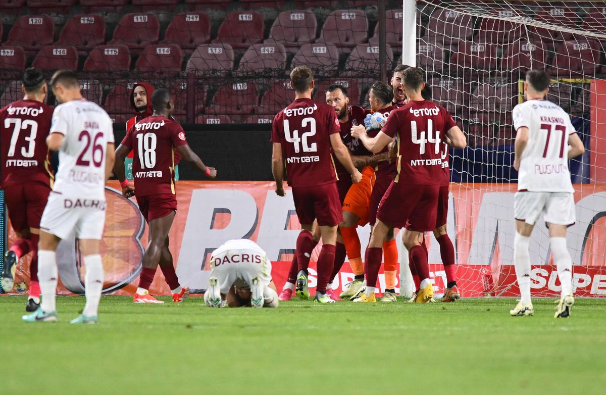 CFR Cluj - Rapid, 5.05.2024, repriza a doua