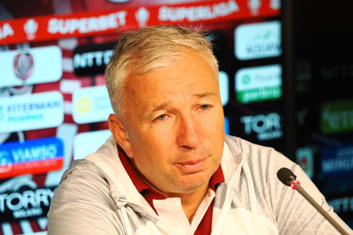 Dan Petrescu, detalii despre planul de la CFR Cluj: „Orice jucător este de vânzare!”