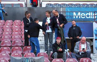 Lui Șucu i-a revenit zâmbetul » Cu cine a apărut în Gruia, înainte de CFR Cluj - Rapid