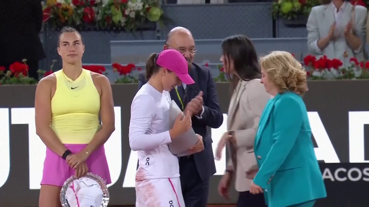 Era să-i stea inima! Iga Swiatek s-a speriat groaznic la finalul turneului Madrid Open