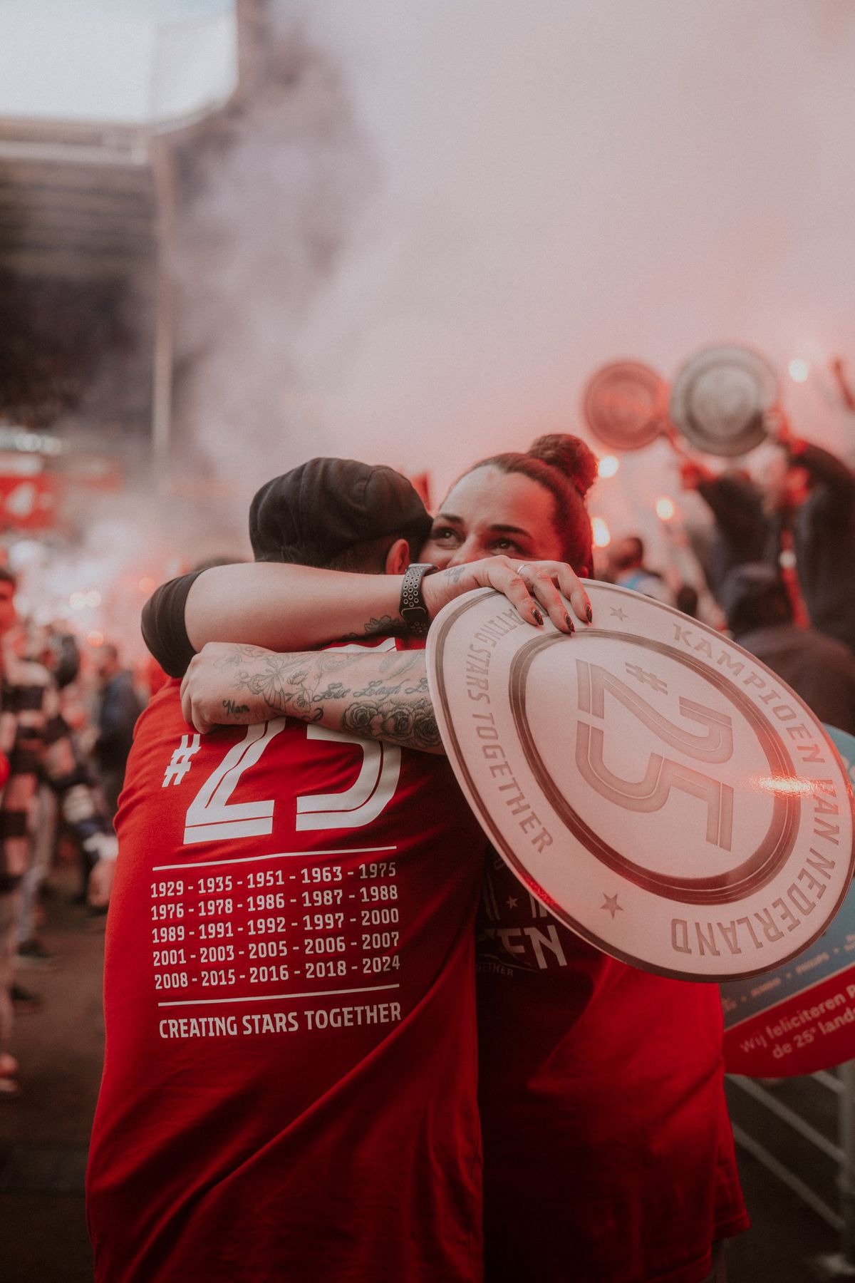 Au invadat străzile orașului! PSV Eindhoven a învins-o pe Sparta Rotterdam și este campioană în Olanda