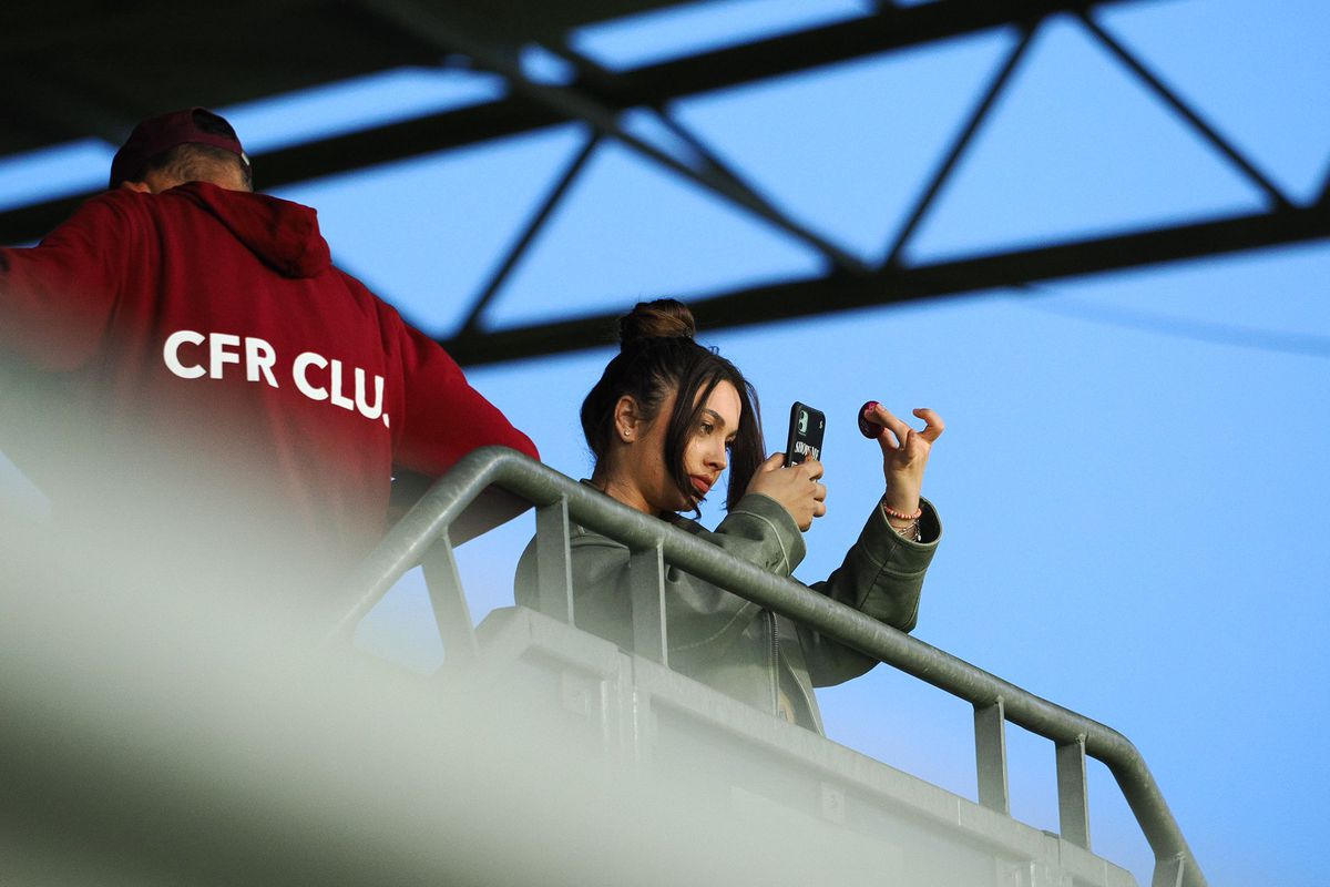 CFR Cluj - Rapid, imagini premergătoare meciului