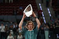 Andrey Rublev a câștigat trofeul de la Madrid, după o finală de trei seturi cu Felix Auger-Aliassime