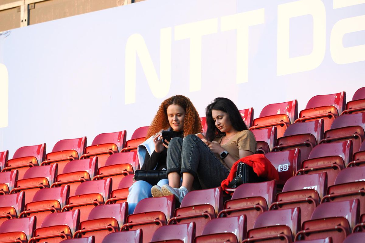 CFR Cluj - Rapid, imagini premergătoare meciului