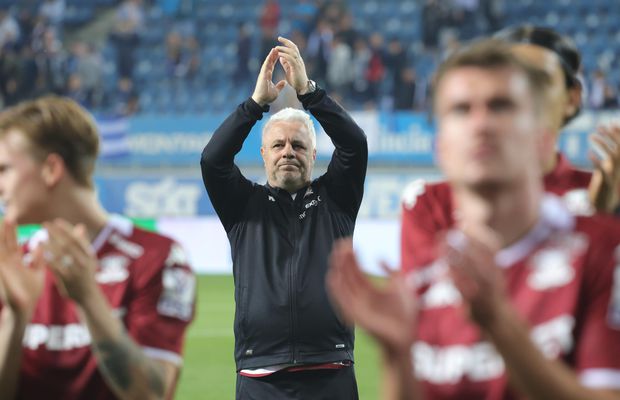 Marius Șumudică debordant: „Le țin pumnii diseară în derby” » Ce face tatăl său la meciurile rivalei Rapidului