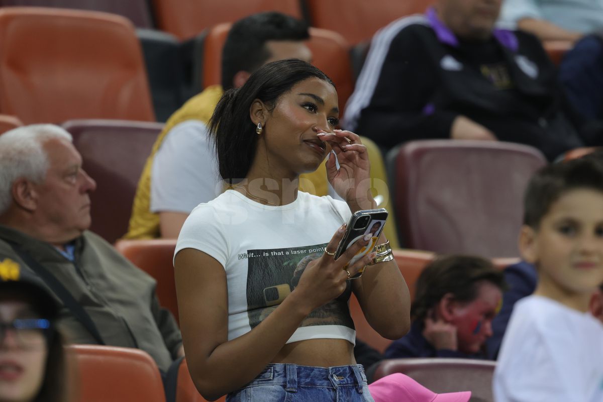 Soția lui Ngezana, pe Arena Națională la derby-ul dintre FCSB - Dinamo