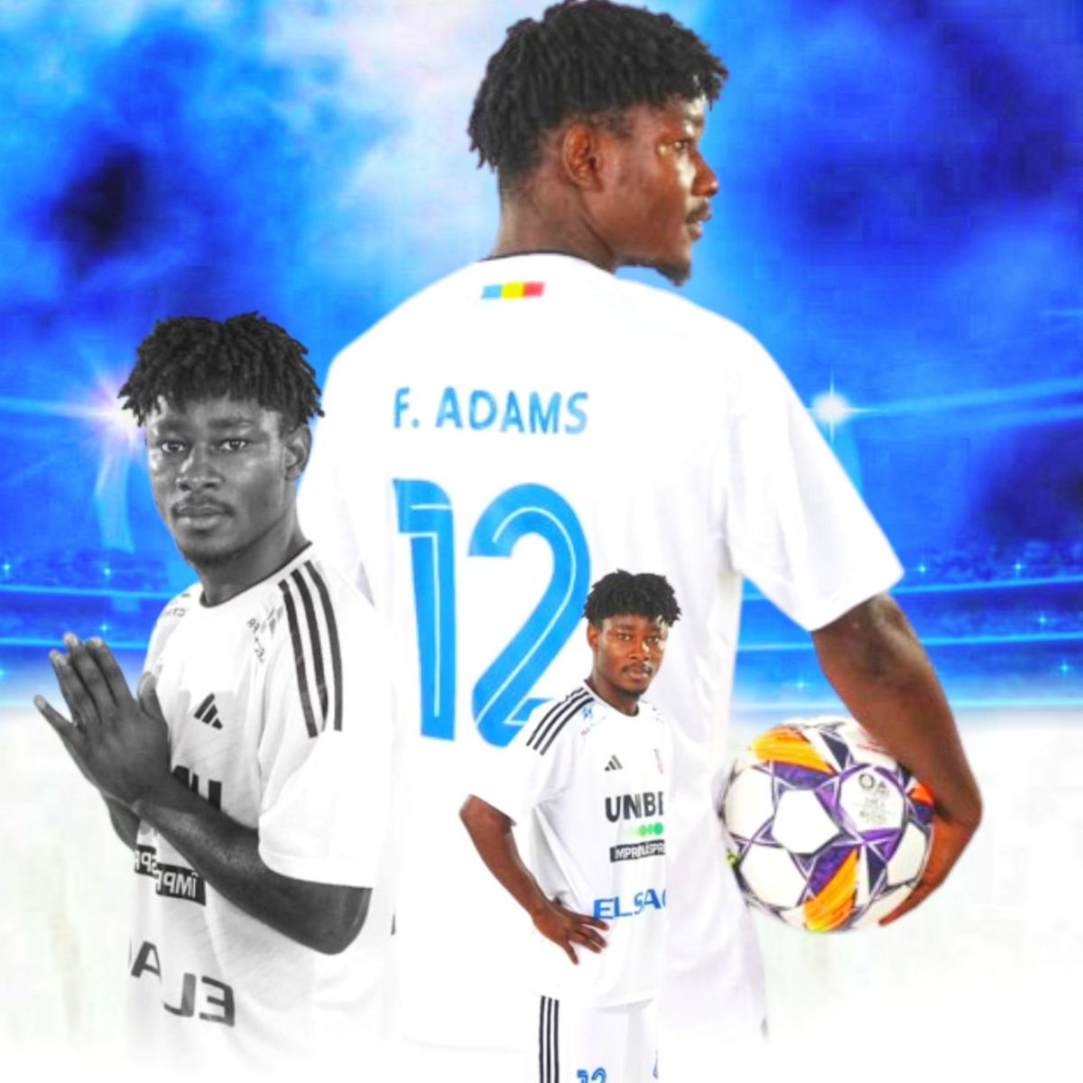 Adams Friday imagini carieră familie