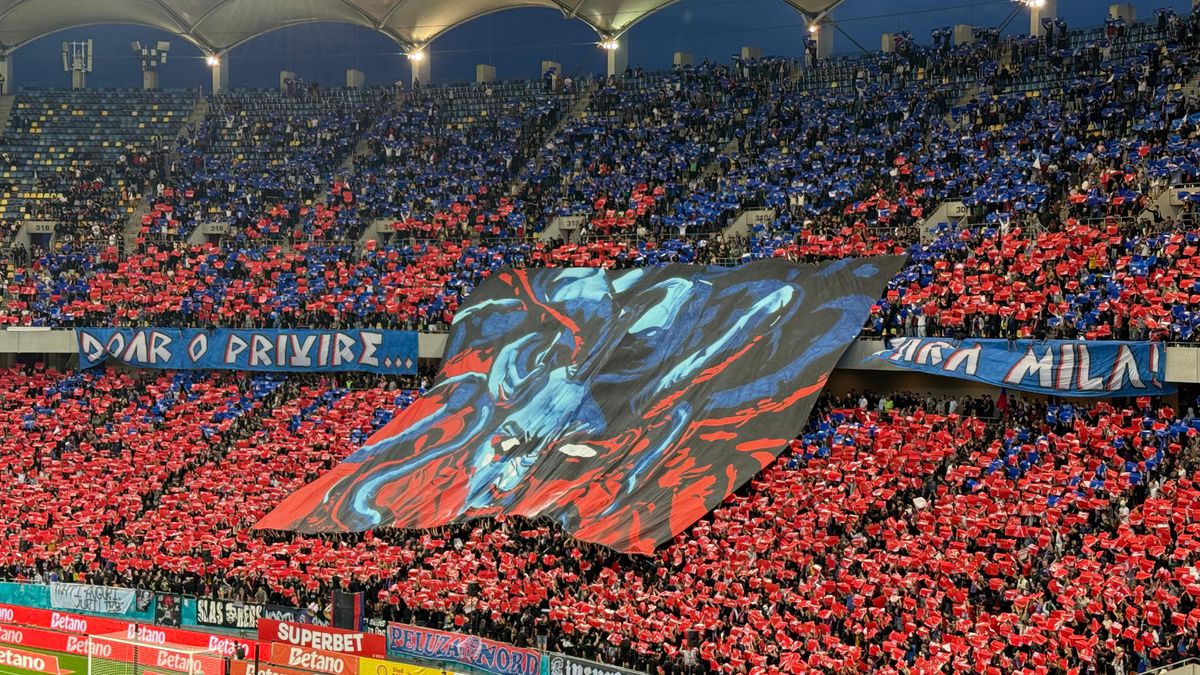 Scenografii în FCSB - Dinamo