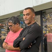 Cafu, dublu campion mondial cu Brazilia a fost la FCSB - Dinamo de pe Arena Națională. Foto: Andrei Crăițoiu (GSP.RO)