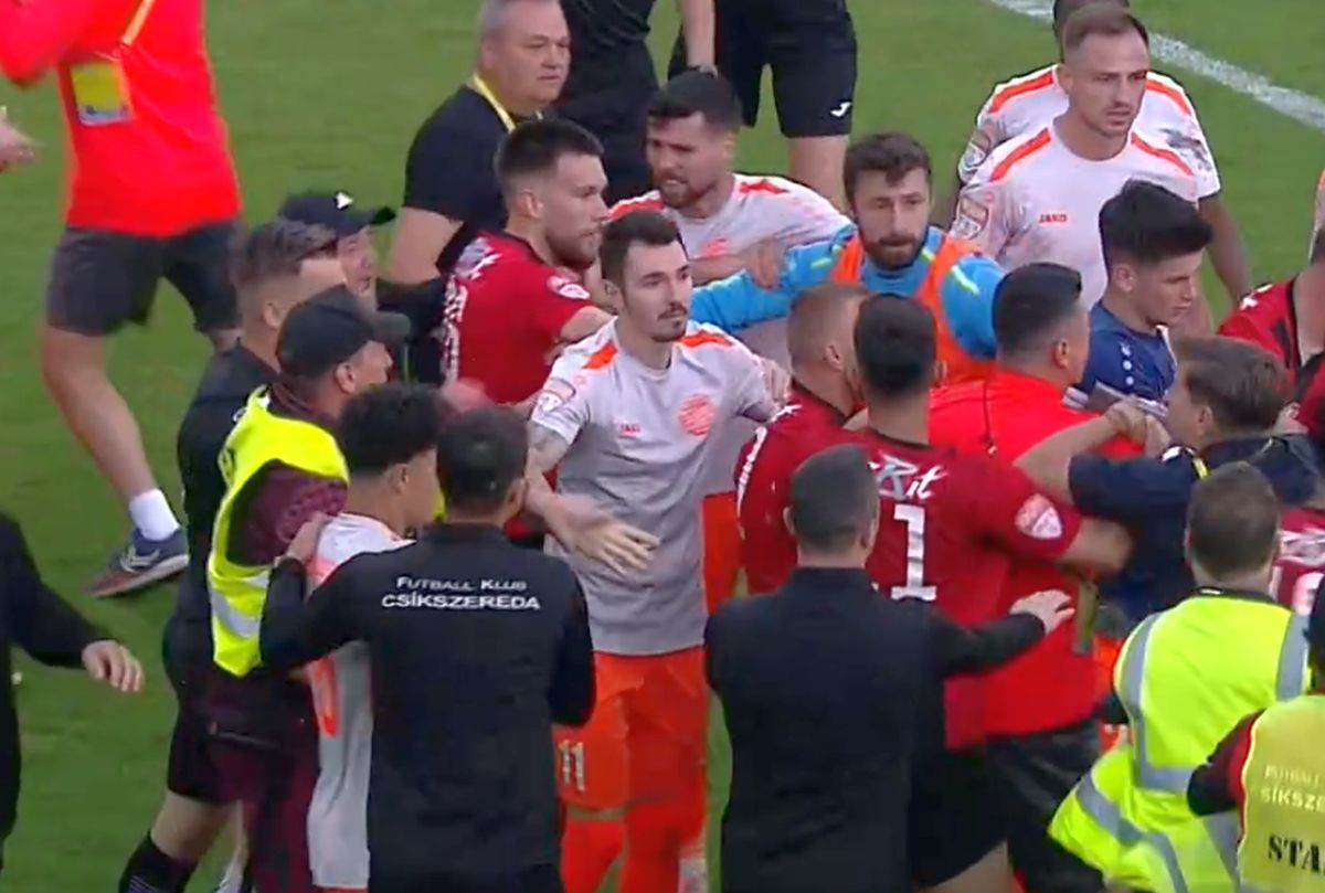 Scandal în final la Csikszereda - Metaloglobus