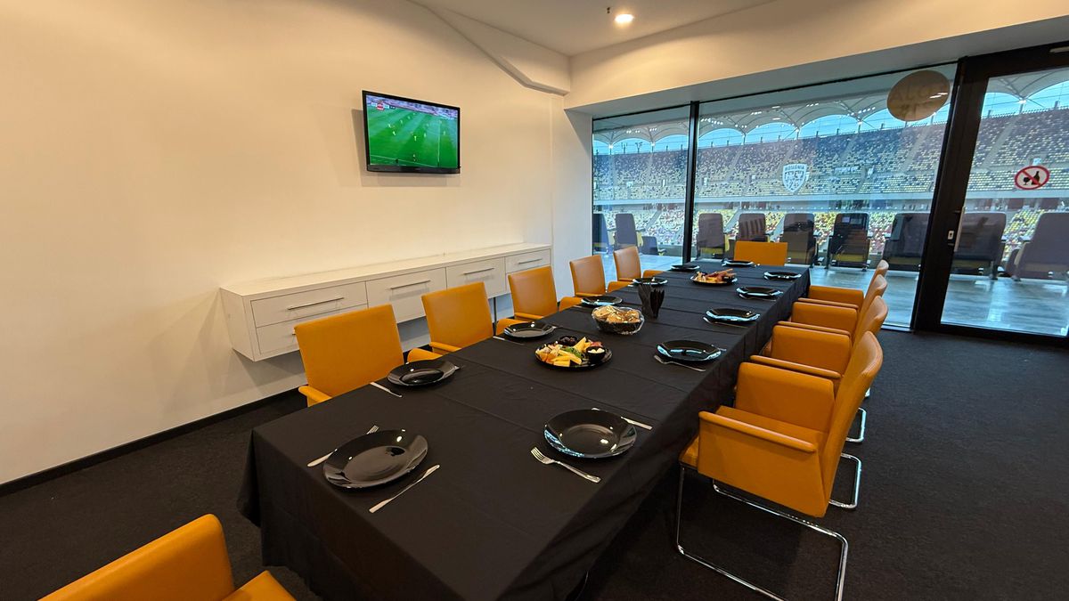 Cum arată meniurile din zona VIP înainte de FCSB - Dinamo