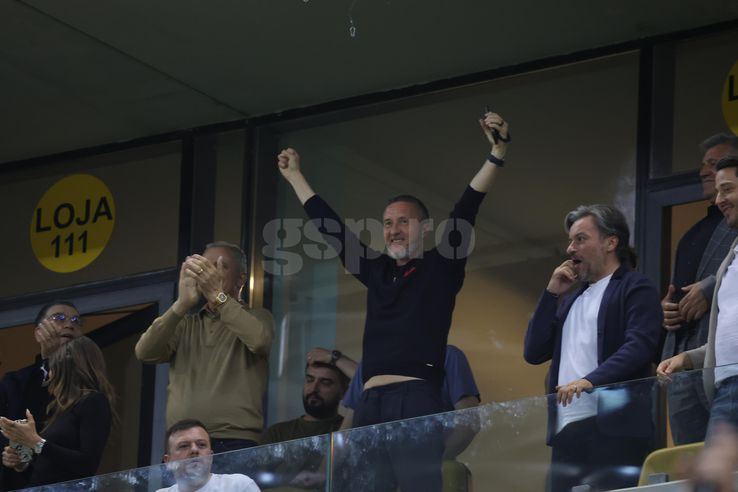 Mihai Stoica în timpul meciului FCSB - Dinamo 3-1, de pe Arena Națională. Foto: GSP.RO