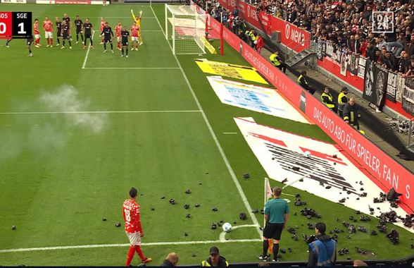 Puteau pierde la „masa verde”! » Huliganii au aruncat cu coada unui steag în asistent!