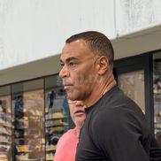 Cafu, dublu campion mondial cu Brazilia a fost la FCSB - Dinamo de pe Arena Națională. Foto: Andrei Crăițoiu (GSP.RO)