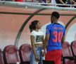 Mbali Malindi, soția lui Siyabonga Ngezana a fost pe Arena Națională la derby-ul dintre FCSB și Dinamo 3-1. Foto: Ionuț Iordache (GSP.RO)