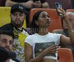 Mbali Malindi, soția lui Siyabonga Ngezana a fost pe Arena Națională la derby-ul dintre FCSB și Dinamo 3-1. Foto: Ionuț Iordache (GSP.RO)