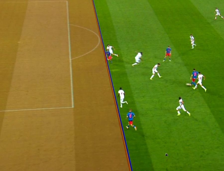 Cisotti pare să fi fost în ofsaid în momentul pasei lui Mihai Popescu FCSB - Dinamo 3-1 » „Câini” subjugați! Roș-albaștrii au rezolvat meciul în prima repriză și sunt la un pas de titlu!