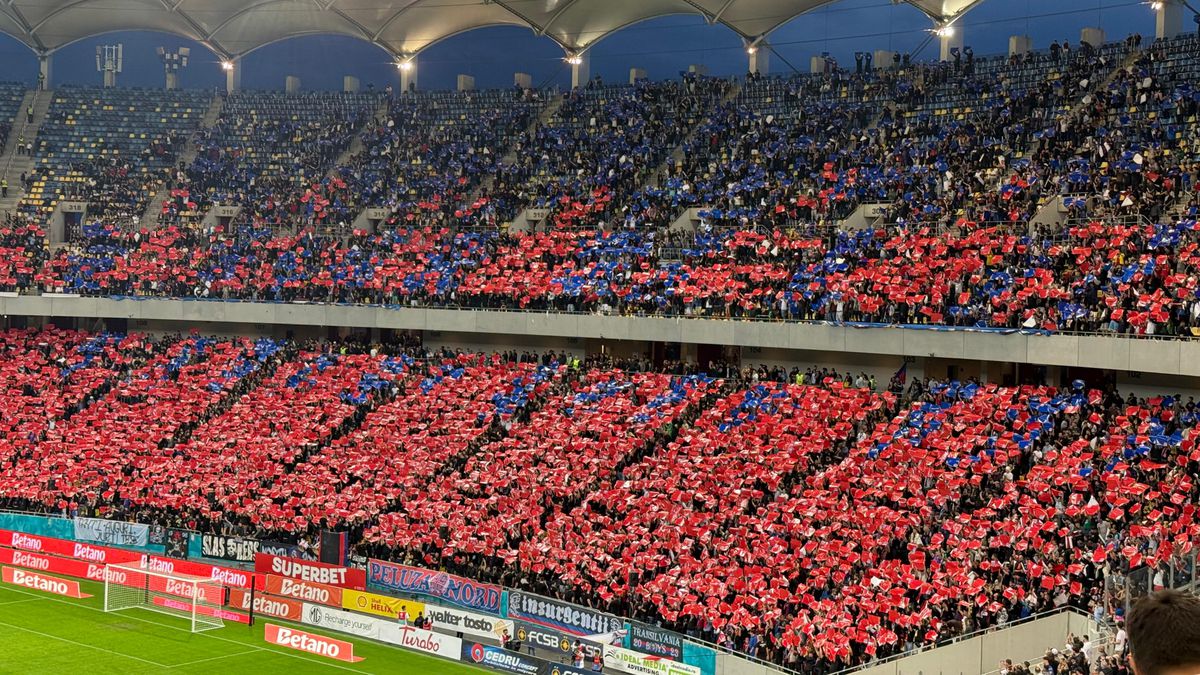 Scenografii în FCSB - Dinamo