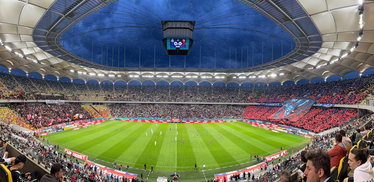 Scenografii în FCSB - Dinamo