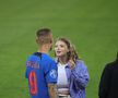 Antonia Salanta și Daniel Bîrligea, după FCSB - Dinamo 3-1, de pe Arena Națională. Foto: Ionuț Iordache (GSP.RO)
