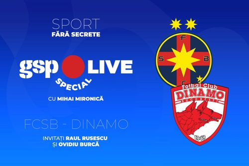 LIVE DE LA 20:00 FCSB - Dinamo » Ultimul derby din acest sezon! Comentăm cu Raul Rusescu și Ovidiu Burcă, la GSP Live Special