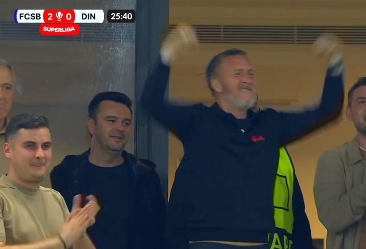 Bucuria lui Mihai Stoica la golurile lui Octavian Popescu în FCSB - Dinamo