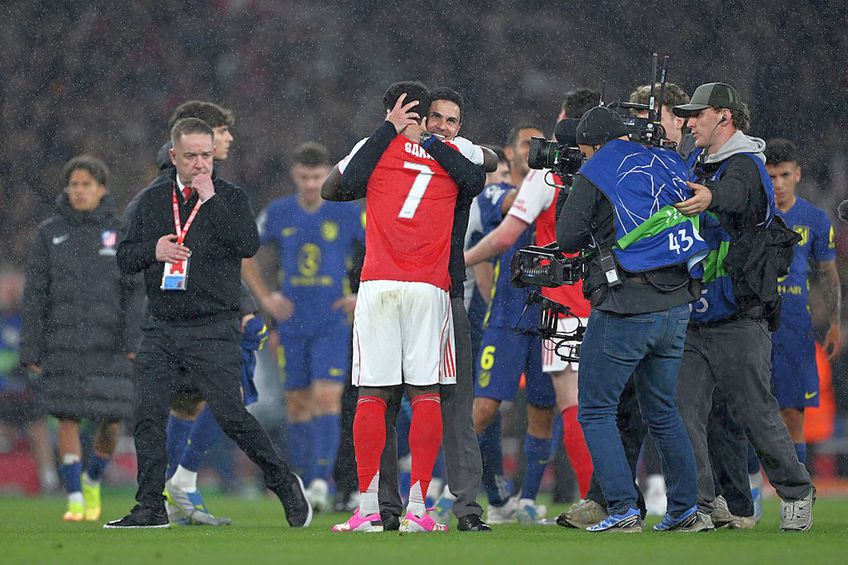 Mikel Arteta, antrenorul lui Arsenal, după calificarea în finala Champions League/ foto: Getty Images
