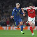 Antoine Griezmann (stânga) și Declan Rice (dreapta), în Arsenal - Atletico Madrid / Foto: Getty Images