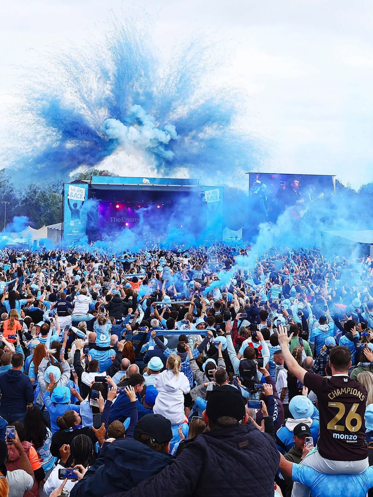 Paradă promovare Coventry în Premier League
