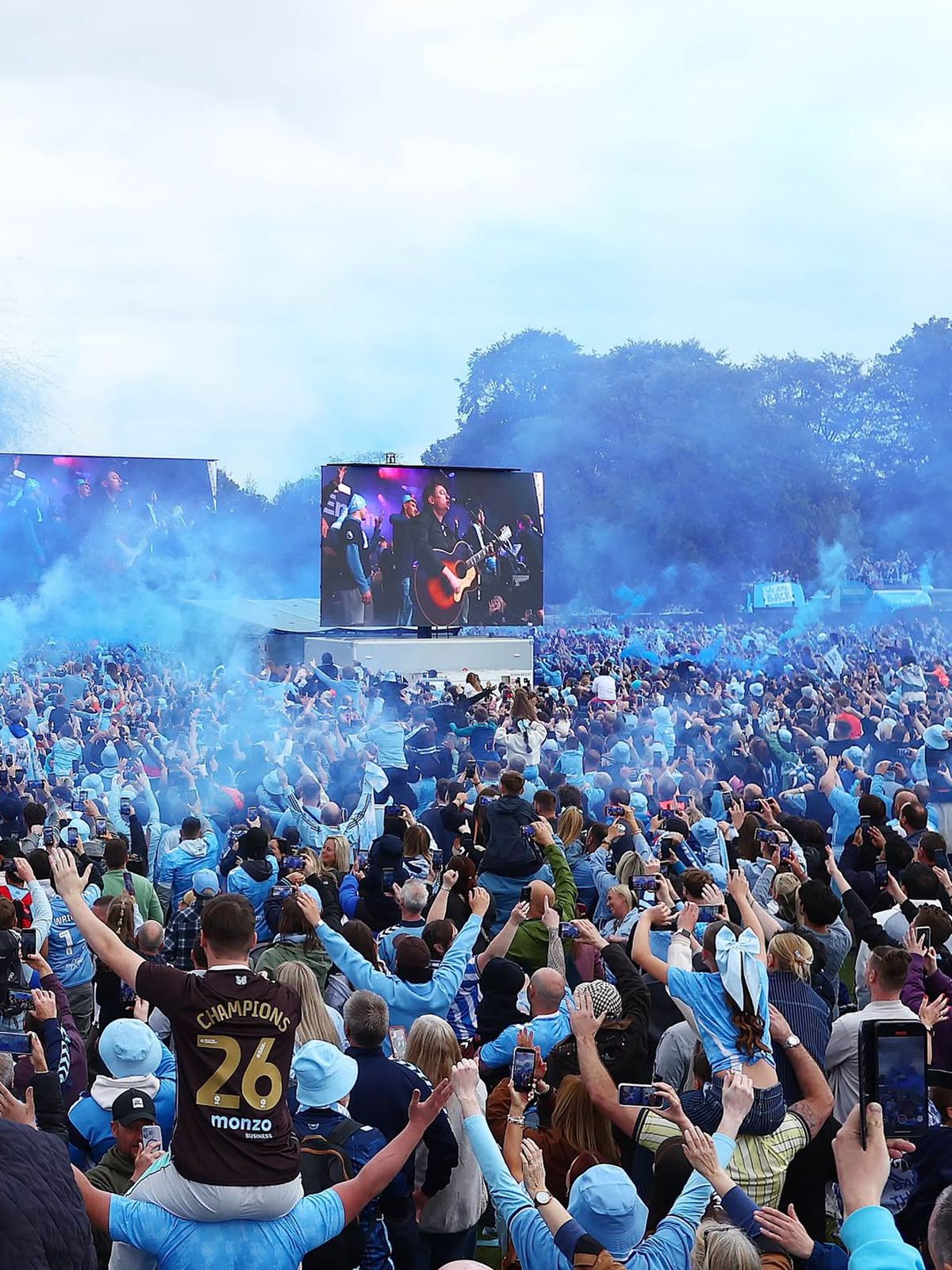 Paradă promovare Coventry în Premier League