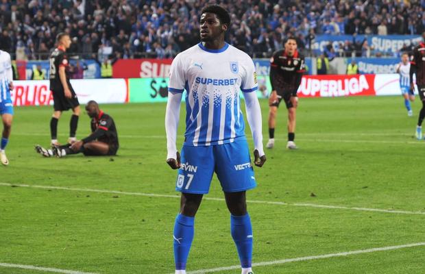 Steven Nsimba, victima rasismului » Mesajele oribile primite de atacantul Craiovei
