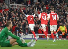 A marcat în Arsenal - Atletico Madrid și a intrat în istorie!