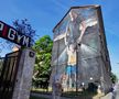 Mural cu poveste paternă în Porta Romana