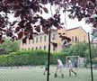 Copii pe terenul de joacă pe care Federico Dimarco a început fotbalul