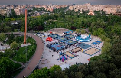 Weekend de adrenalină în București! » Sport Arena Streetball transformă cel mai mare parc din Sectorul 6