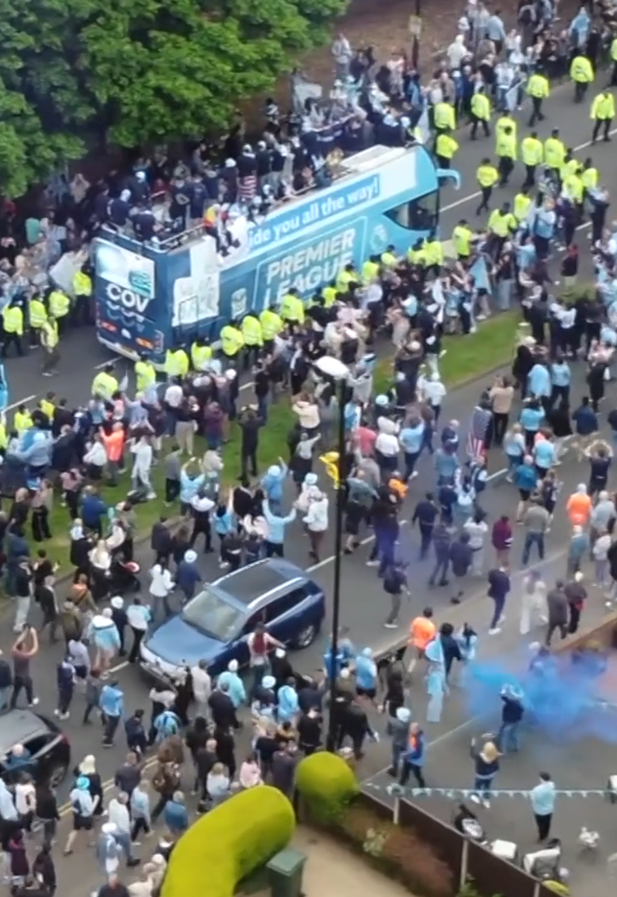 Paradă promovare Coventry în Premier League