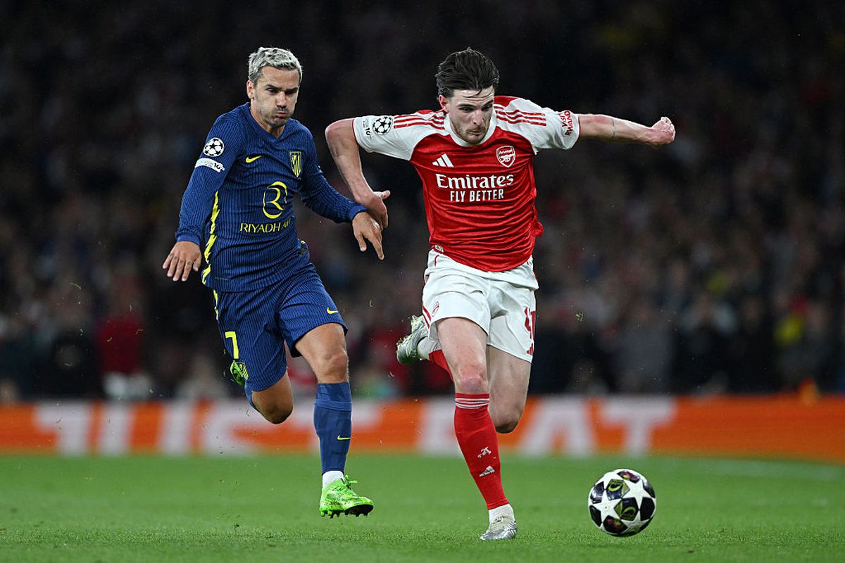 A marcat în Arsenal - Atletico Madrid și a intrat în istorie!