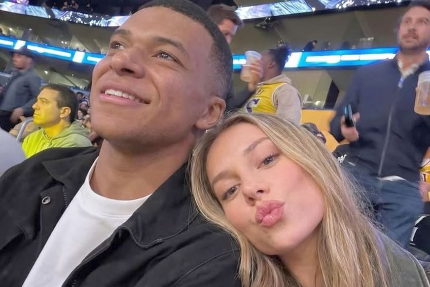 Kylian Mbappe și Ester Exposito // FOTO: X