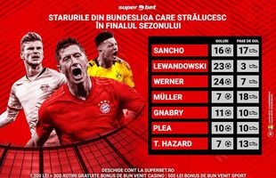 Bundesliga, etapa 30: se dau lupte grele pentru Liga Campionilor și pentru evitarea retrogradării