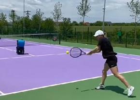 Simona Halep a revenit pe teren după accidentare! Mesaj categoric: „Mi-am dat seama ce simt pentru tenis! Mi-am dat seama cât sunt de puternică”