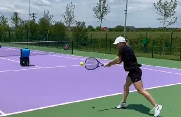 Simona Halep a revenit pe teren după accidentare! Mesaj categoric: „Mi-am dat seama ce simt pentru tenis! Mi-am dat seama cât sunt de puternică”