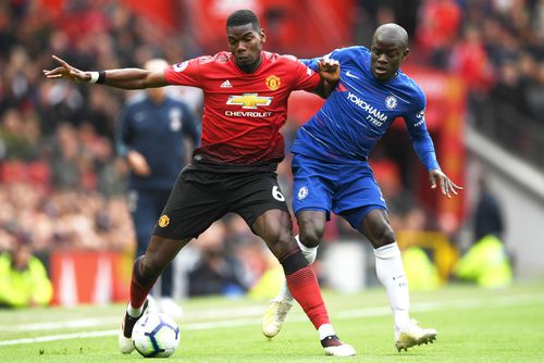 Paul Pogba și N'Golo Kante // foto: Guliver/gettyimages