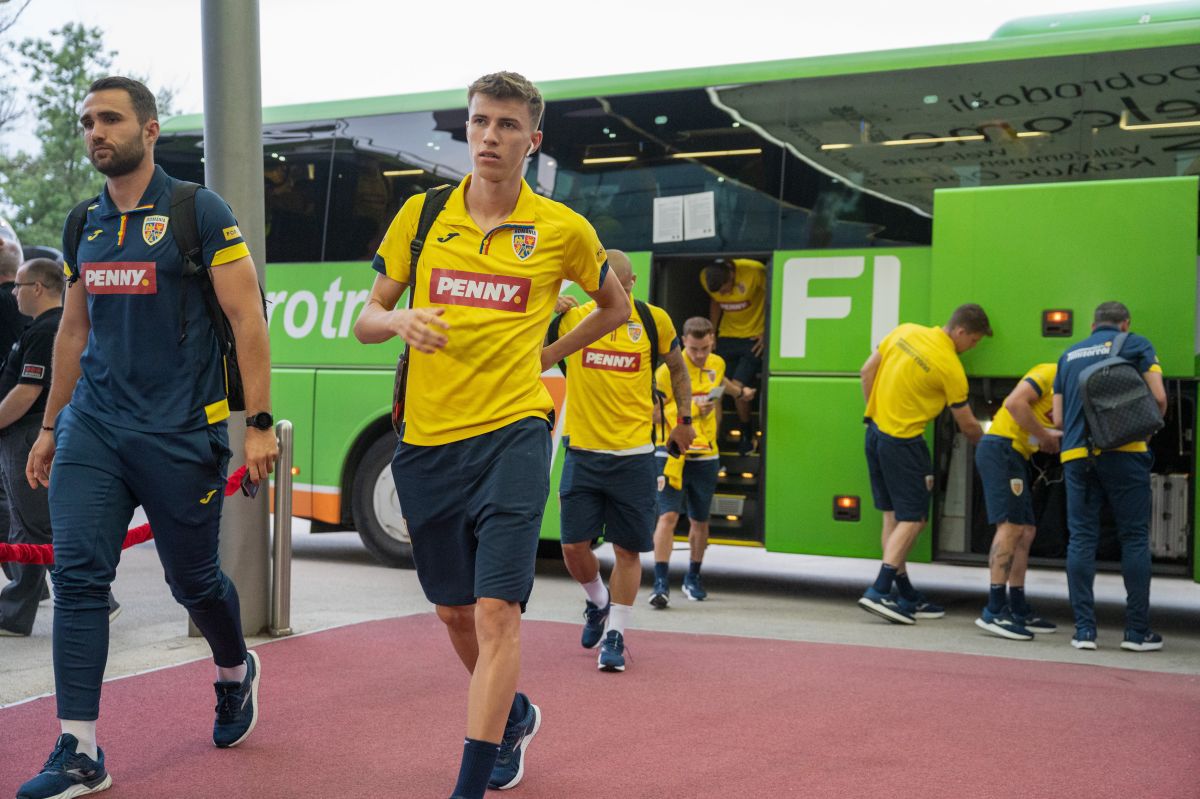 România, sosire pentru meciul cu Bosnia