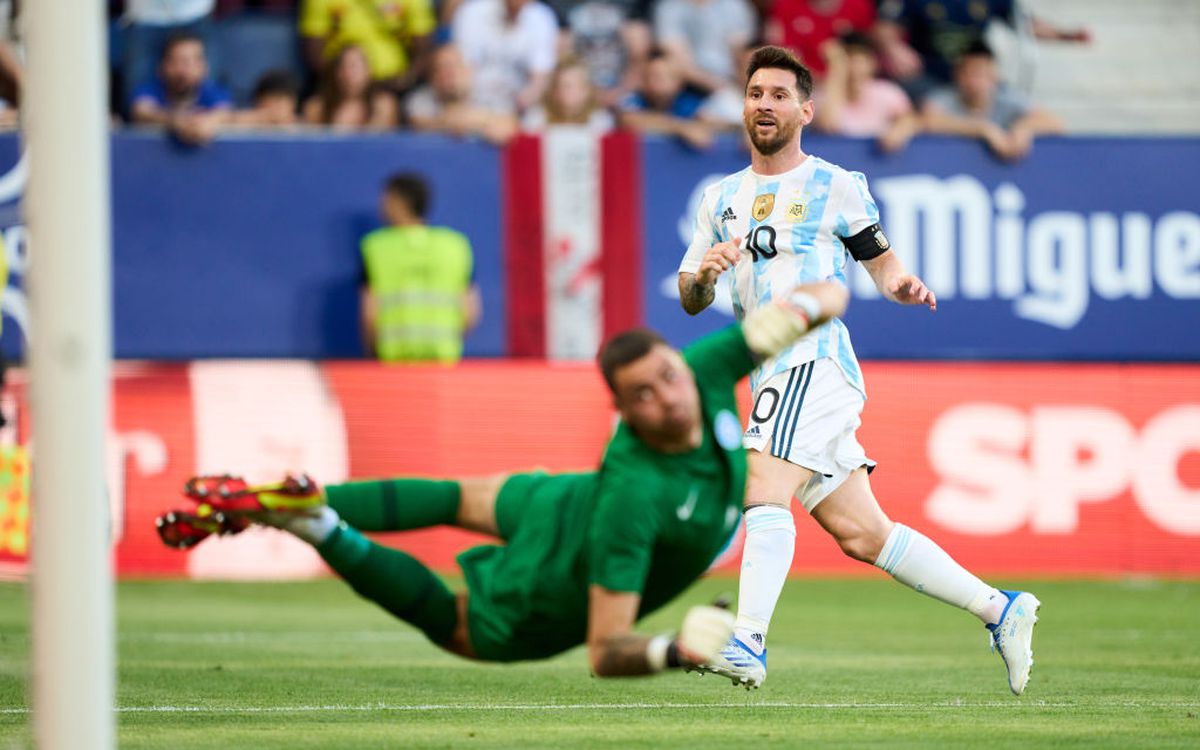 Messi a marcat de 5 ori pentru Argentina, dar una dintre reușite e subiect de scandal: „Gest rușinos! Cel mai urât gol văzut vreodată”